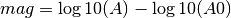 台站 MLv 计算公式